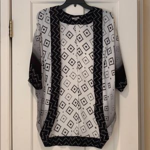 Ecoté patterned cardigan